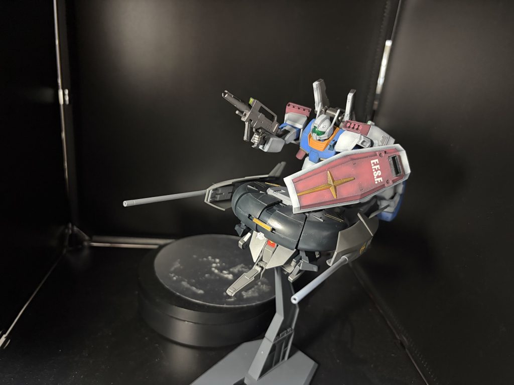 前回制作したジムIIIを添えて✈️