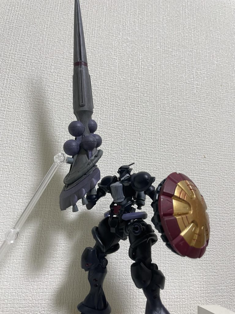 巨大ランスのハクジジークアクス版のギャンと言えばこれですね