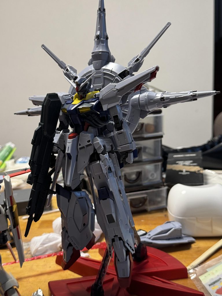 塗装の方向性を決めるのに一番時間がかかりました🕑