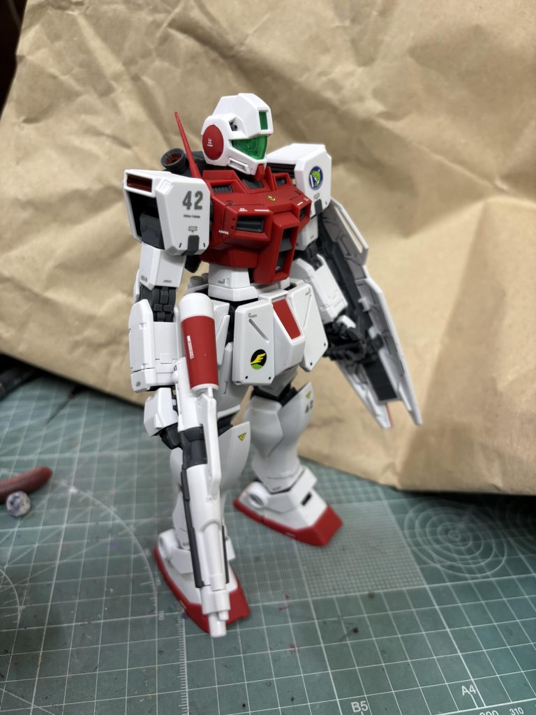 ジムだけど精悍で強そうなイメージ。