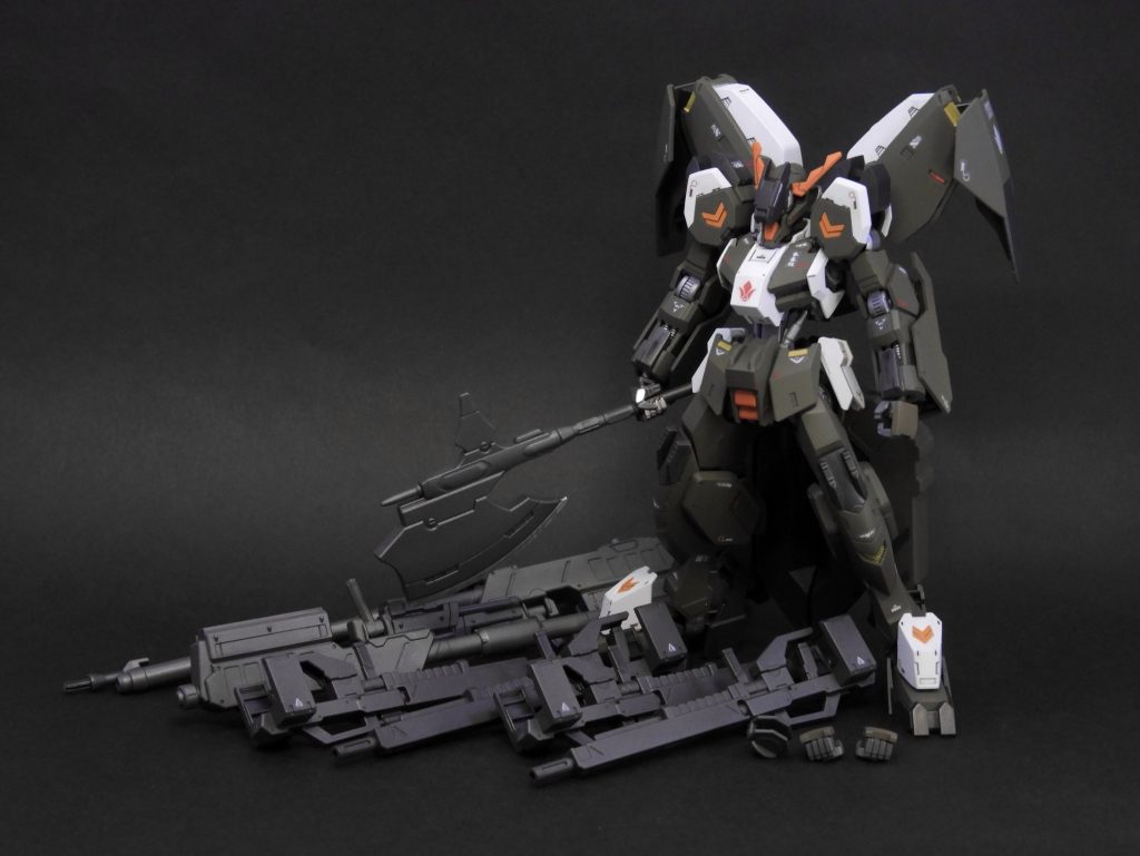 うへへぇ武器がいっぺぇだぁぁ……!?ゴテモリロボットには斧がよう似合う🪓