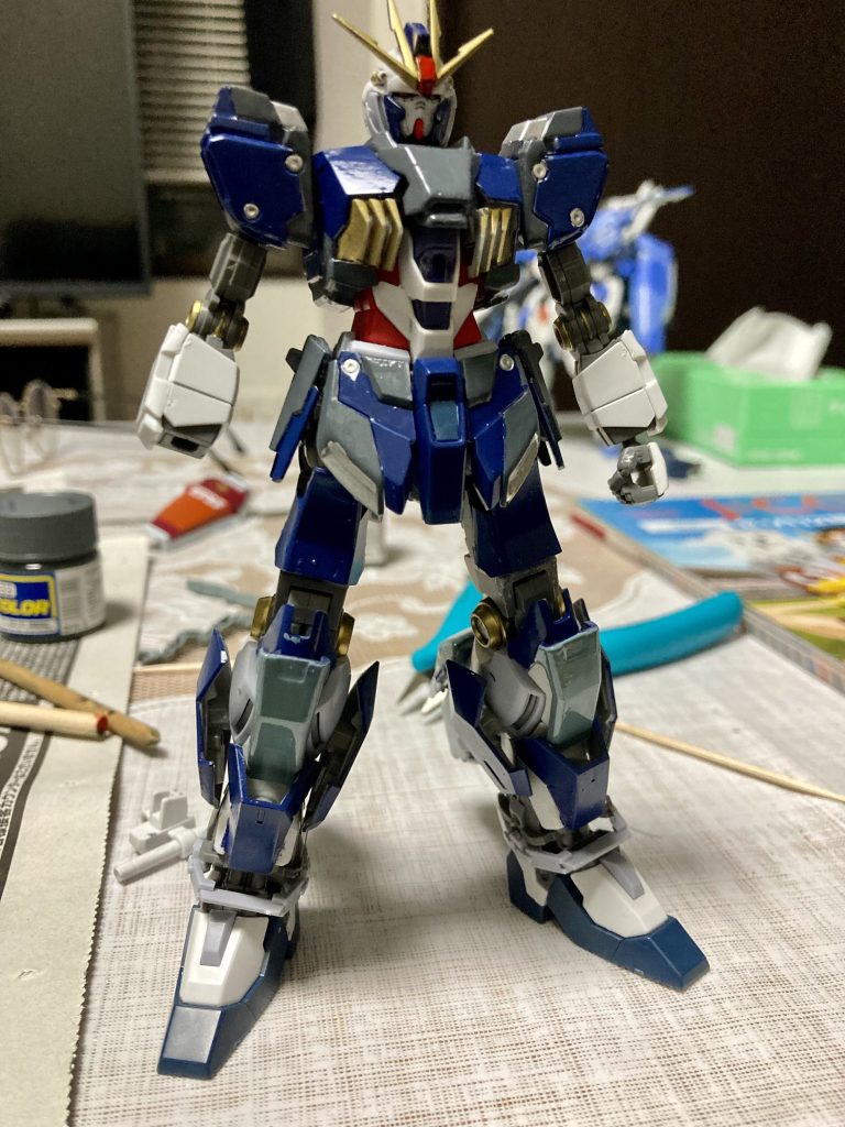 塗ってる時初めてなったのでちょい粗いですけどね、良い思い出です