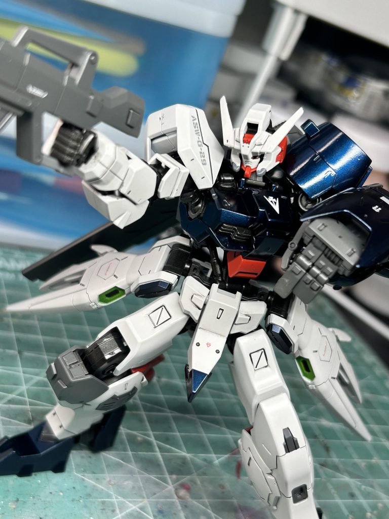 ライフル射撃ポーズ