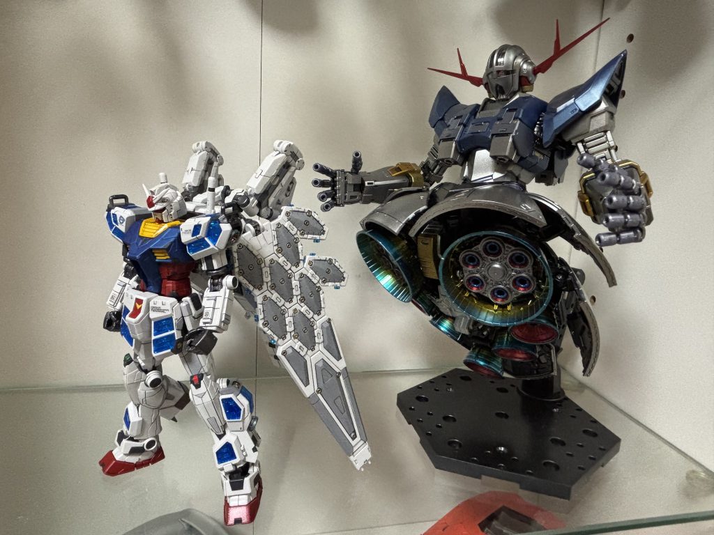 ジオングとツーショット📷