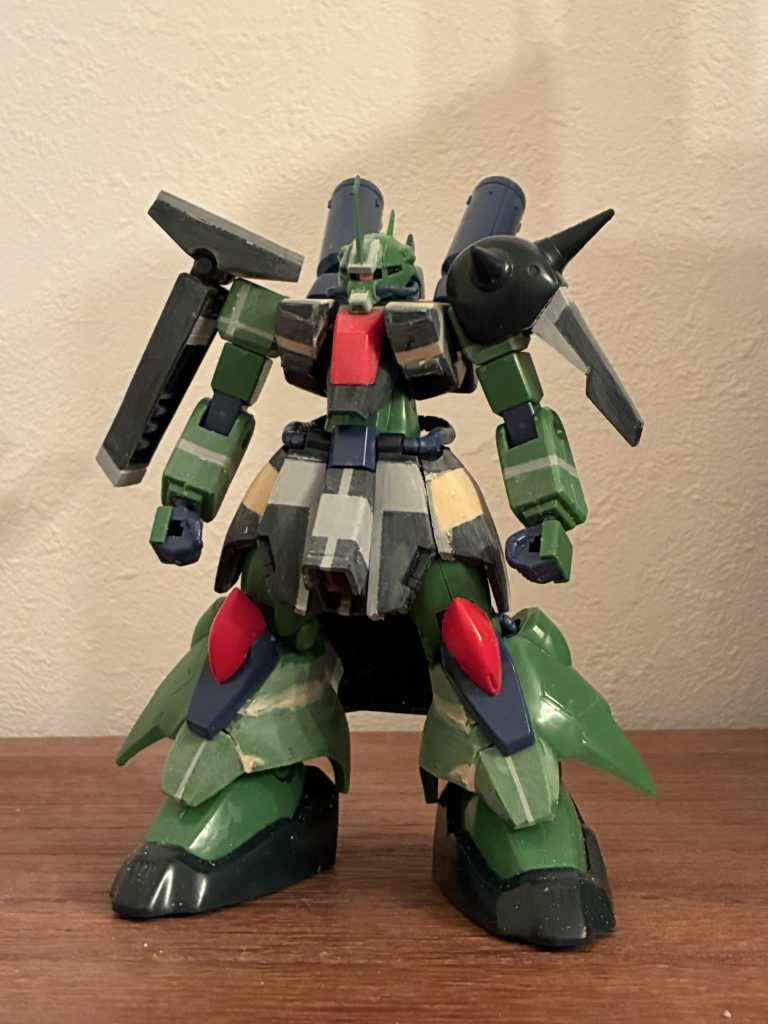 主なプロポーション改修を終えた段階です。