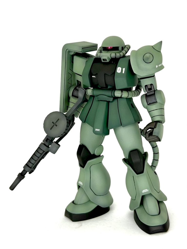 HGUCザクⅡ プロポーション変更