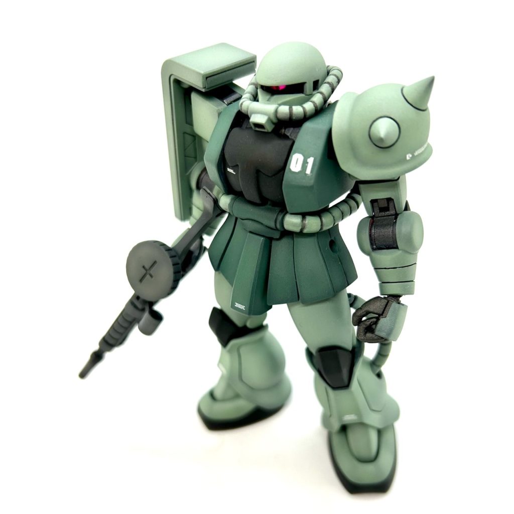 デカール、グラデーション塗装は控えめにしました