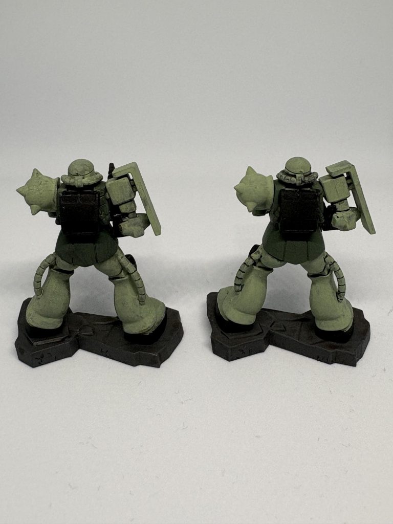 塗料はアッセンブルカラーを使ってみましたが、ちょっと使いずらいという印象です。(私が扱いきれていないというのもあります)シタデルで塗った方が発色も良く塗りムラも少ないと思います。リターダーを使うとなりやすくはなりますが、瓶をわざわざ開けて混ぜるめんどくささを考えるとシタデルの方が容器も工夫されていていいなと思います。ただ値段や入手しやすさを考えると選択肢には入ってくるなと思います。 