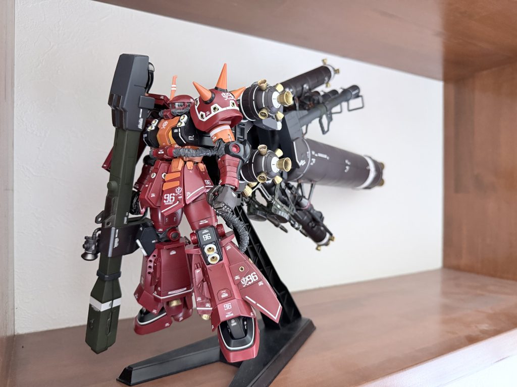 やっぱり、フル装備も見てもらいたいです。