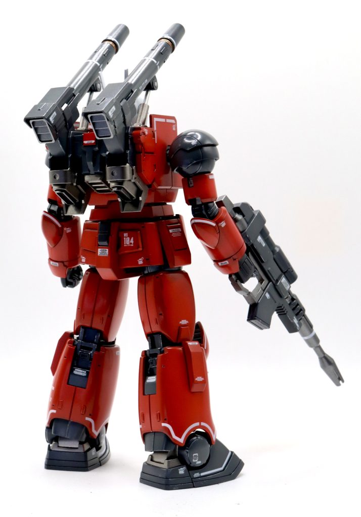 分かりにくいですが、グレー、ライトガンメタル(最近のお気に入り)、スターブライトアイアンで塗り分けてます