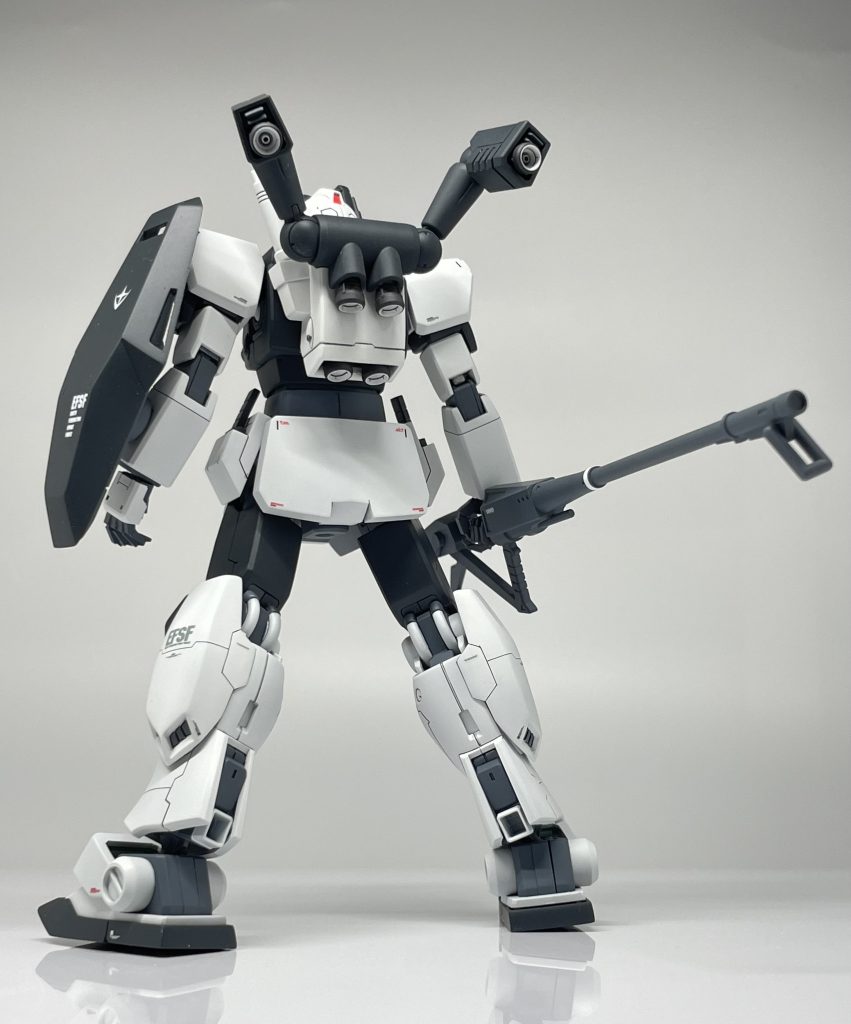 ＧＭⅢの脹脛は一体ですが分離させています。