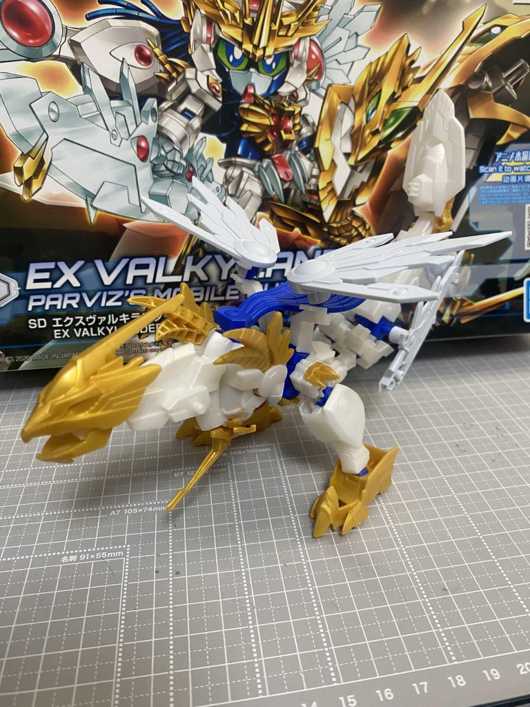 パチ組みです。パチ組みでも十分カッコいいですね!最後までご覧いただき、ありがとうございました♪( ´θ`)ノ