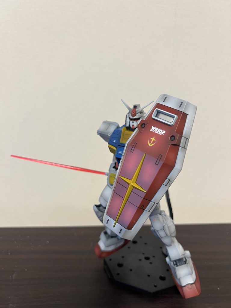 デカールは極力少なくしました。とにかくシンプルにしようかと。