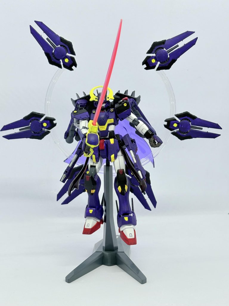 そしてこの機体で主戦力となる武装「ヘキサビット」。HGアシュセイヴァーから。