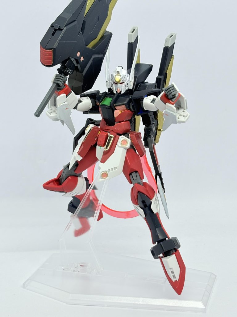 という訳で嫦娥ガンダム終式でした。オブシディアン(黒曜石)の強化かぁ……え、月の石あるやん!嫦娥(月の仙女)の名前ついた石あるやん!接着間違えたー!うさぎっぽいディテールあるやん!シュバルツリッターのやつ向き変えたらうさぎっぽくね? デルタカイのアンテナ折れたぁ!なんか付けるか、付けたけどなんかうさぎっぽいな…… と怪我の功名が重なった機体でした。