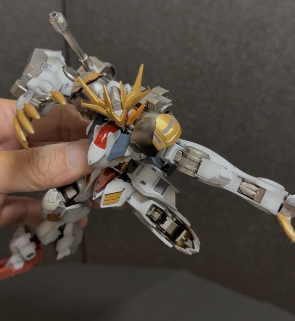 HGガンダムバルバトスルプスレクス改–5枚目/制作者：OBORO二等兵
