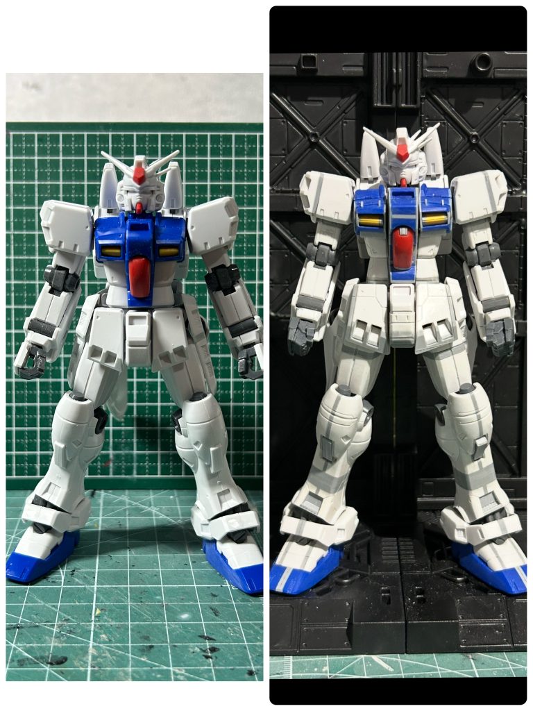 元々のキットからかなり延長幅増しをしてるのが分かるかと思います、獣王記の1回目くらいのパワーUP！！した状態くらいですかね？(分かる人いますかね？笑)