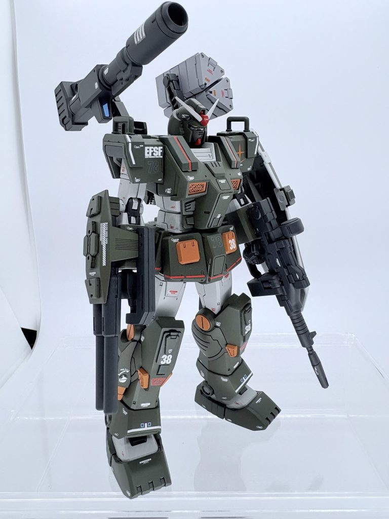 いつものプラ棒のディテールアップも今回は行わず、コトブキヤや30MMのディテールアップパーツのみです。使用したデカールは付属の物がほとんどです。