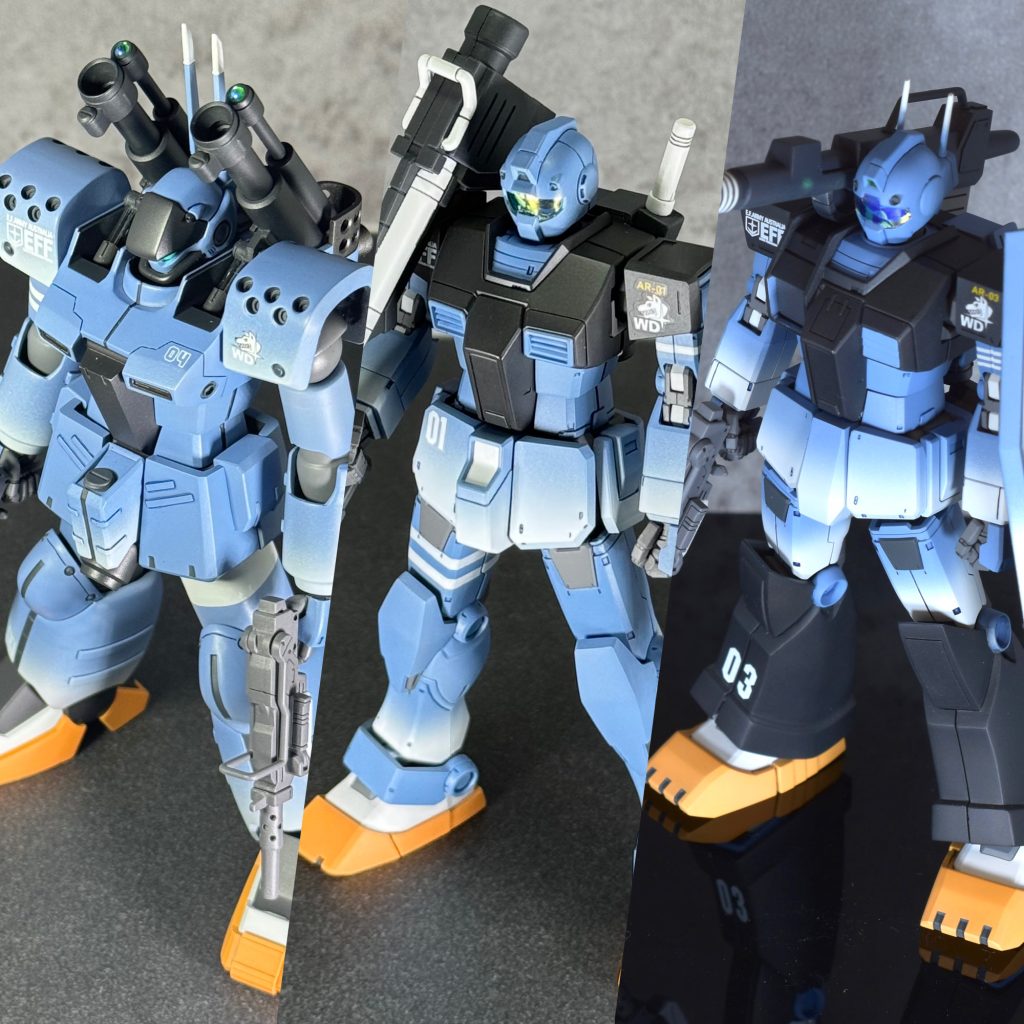 やっと3機揃ったので並べて撮影もしたいです🙌