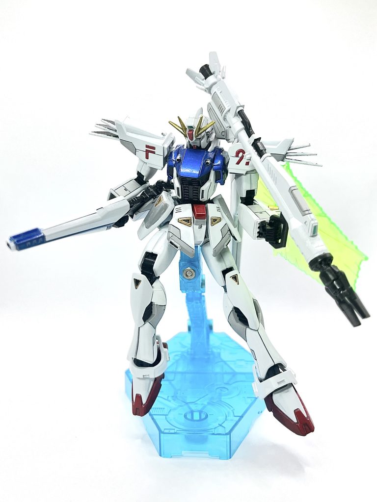 F91はHGもMGも全部フォルムが綺麗で好きです。