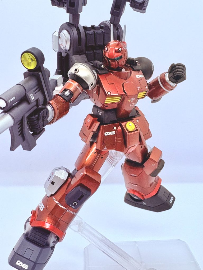 ネットで調べましたがThunderbolt版のガンキャノンの資料が少なく、出来るだけ寄せようとしましたが寄せきれずにオリジナル要素が結構多いです。