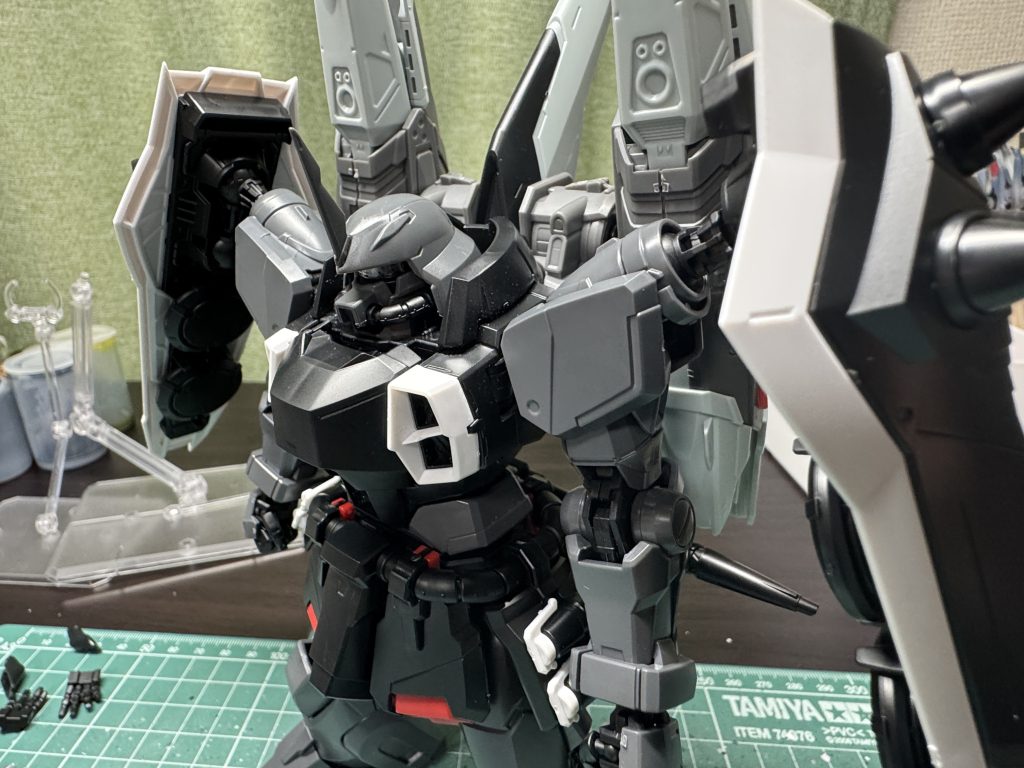 ブレイズザクファントム(ディアッカ・エルスマン専用機) 素組–4枚目/制作者：@zXroJrU4RWiy1Hf