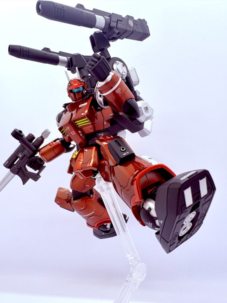 可動はそこそこ良好ですが、塗装剥げが怖くてあまり動かしていません。。