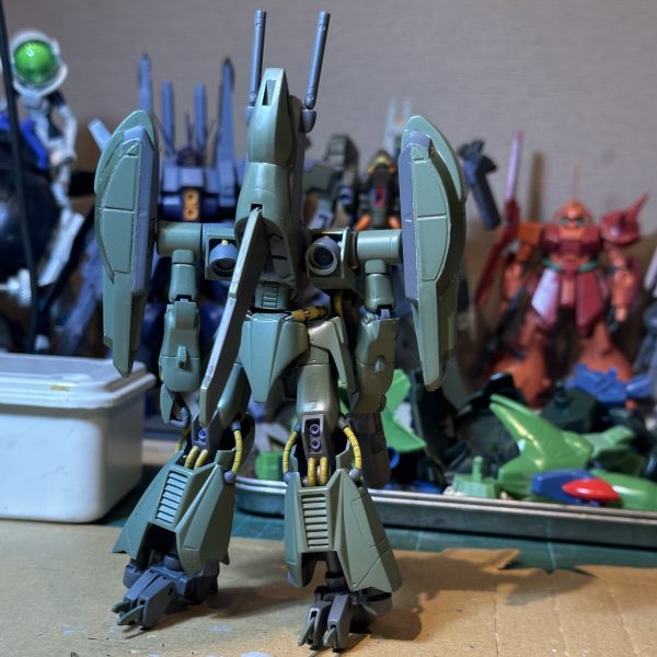 基本塗装が大体載ったので、一度噛んでみて写真で確認。のそのそ進めています。（2枚目）