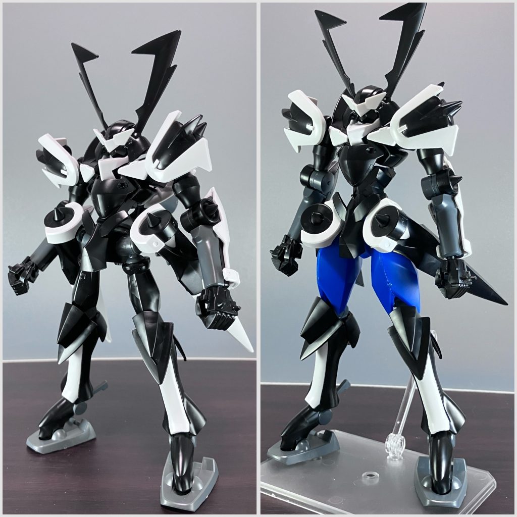 MODEROID海神セレスの胴体と太ももに入れ替えてます