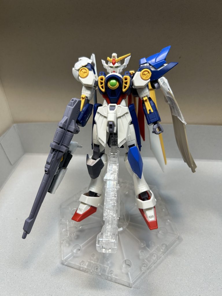 塗装前。塗装は筆塗りでトップコートのみエアブラシを使いました。