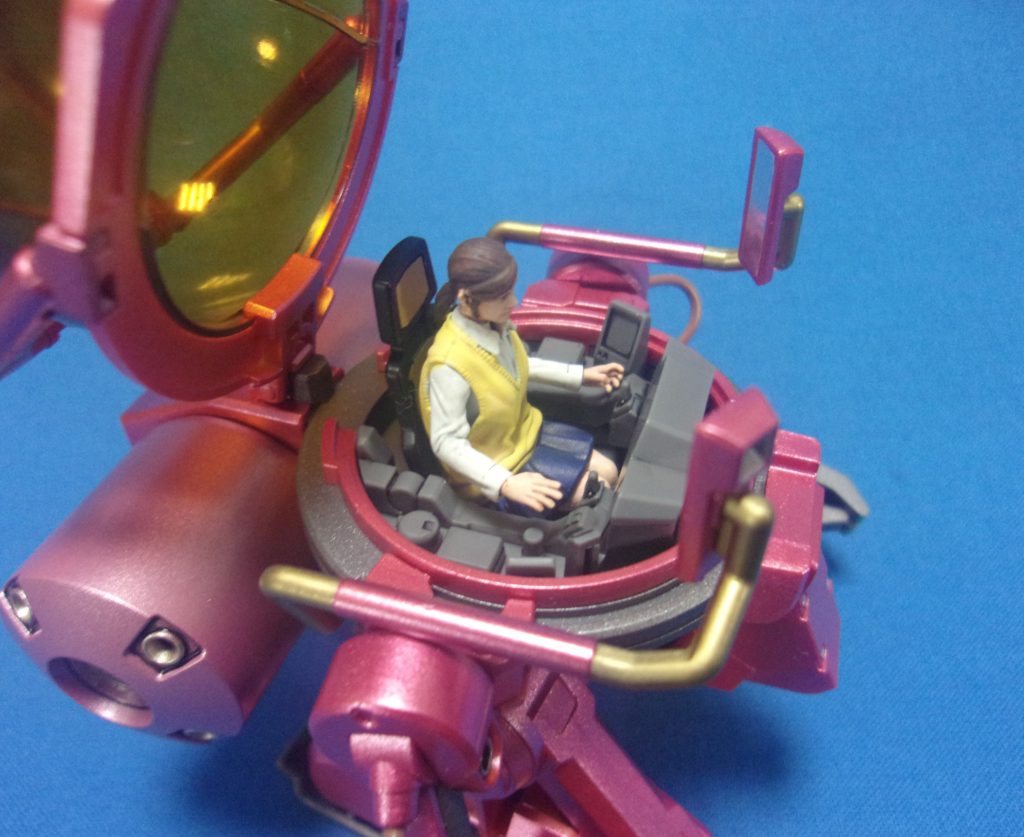 パイロットは1/35のはたらくJKシリーズを使ってみました。