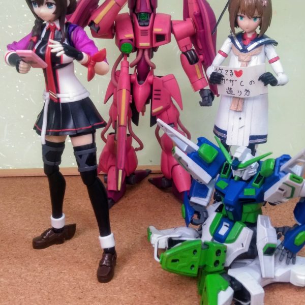推しの『さめ様』から《《《バトンリレー企画》》》を承りました😌大変光栄な事であります😤『『『が‼️』』』皆様が、ご承知の通り😅私には皆様に誇れる様な技術も気概もございません😭💦・・・とはイエ😣折角の機会❗私の定番工作を晒します🤗では早速😆私の投稿でヨク聞かれる(書き込まれる)事柄に｢仮組状態から投稿までの速さ｣が！ございます。なので！時短作業の一部をば 😁使用キットが仮組完了状態(投稿時の予告状態)なのが絶対条件です 😚①　何時ものオフザケです 😌💓②　本題！最近のお気に入りなのですが、ランナータグ(ランナーの場合もアリ)をヘアアイロンにてプラ板化をしております👍③　此を任意に形状作成して、仮組キットのパーティングライン上やアクセントが欲しい箇所に接着です👍👍これにて、Pライン処理 & 部分塗装を回避です 😚🎶 ｼﾞﾀ～ﾝ続けて、私のアイデンティティである《《《蛇足作業🐍👣》》》のアイテムを造る場合 😃🙏一生掛かっても処理仕切れないであろう余剰パーツ④ & 廃材達⑤ & 100均アイテム😅(あっ！100均は、随時購入だった💦)を用意します😁④　まぁ💦騙るまでも在りません😟(実際のストック数はShotの20倍)⑤　はっきしイッテ🗑️なんですけどね😜(貧乏性🈳😢👛)この《《《御宝達💰📦？》》》を妄想と衝動が赴くママに手を動かします🙂既に基礎が出来ているモノに《《《切った貼った》》》の簡単作業です 😇 ﾋﾂﾖｳ ﾅﾗﾊﾞﾌﾞﾌﾞﾝﾄｿｳ🖌️🖼️そして！何事(模活以外でも)に於いても大切な事ですが⑥　完成までの　　　《《《時間割り》》》　　　😤＂ｲﾒﾄﾚ＂ﾄﾓｲｳ私は此を最重要視しております🧐💭　こんな工程を毎回繰り返す事で、私の投稿は正味 5日(撮影&記事作文込み)で可能ですｍ(｡≧Д≦｡)ｍ ﾃ! ｲﾒﾄﾚ ﾊ ﾐﾅｻﾏ ﾔｯﾃﾙｶ⤴️ ⑦　次の方へ《《《バトンパス》》》🙇ﾖﾛｼｸｵﾈｶﾞｲ ｲﾀｼﾏｽ  先駆者様方へ質問です。この企画にツイテ気になったのですが、これまでの経緯(順番)は｢バレーボールおじさん様｣→｢ニャア軍曹様｣→｢さーしースー様｣→｢ヨッチャKID様｣→｢ASUR様｣→｢meg-ocero様｣→｢さめ様｣で宜しいでしょうか❓🙄次の方に繋ぐには知っておく必要があるかと、考えます🤔もしも、書き漏らしの方がいらっしゃいましたら、御容赦下さいませ🙇  そんな訳で、自己中心的な文脈でしたが長文乱筆にて失礼しました。お目汚しありがとうございます。（6枚目）
