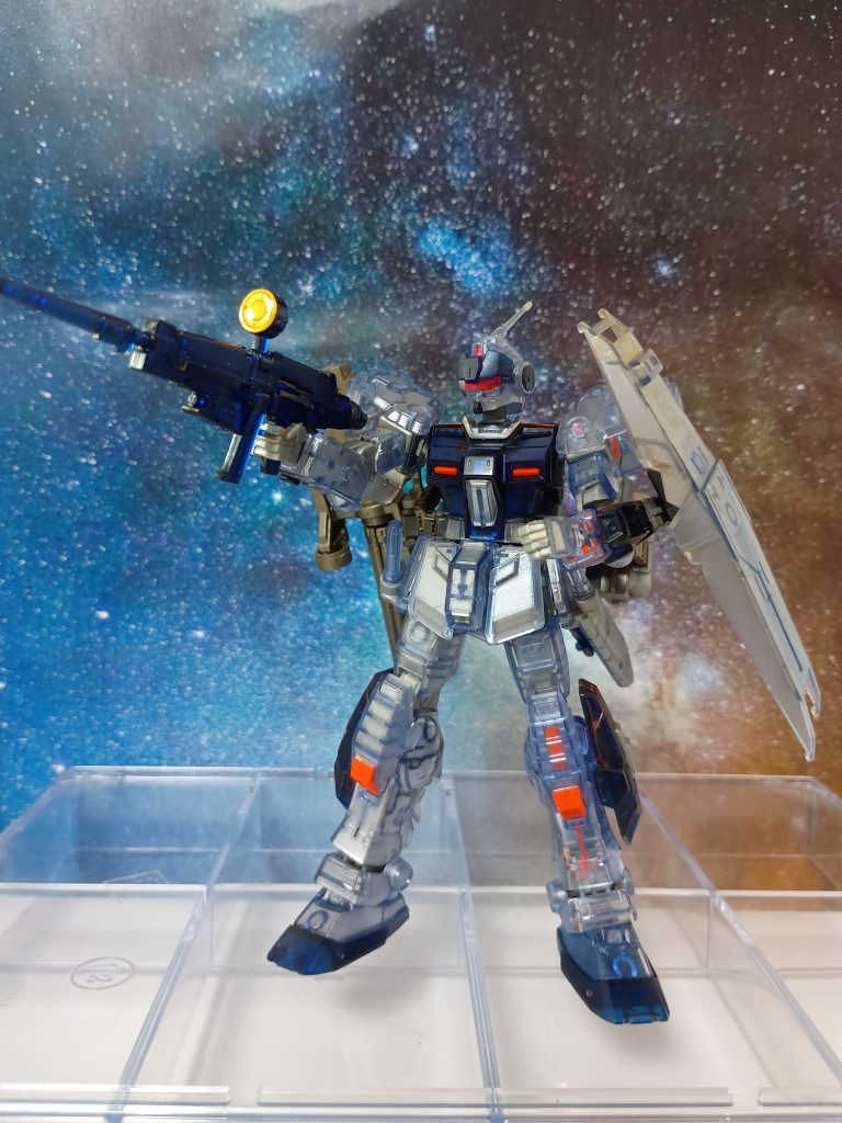 ペイルライダー空間戦仕様クリアカラー　ハーフ&ハーフ