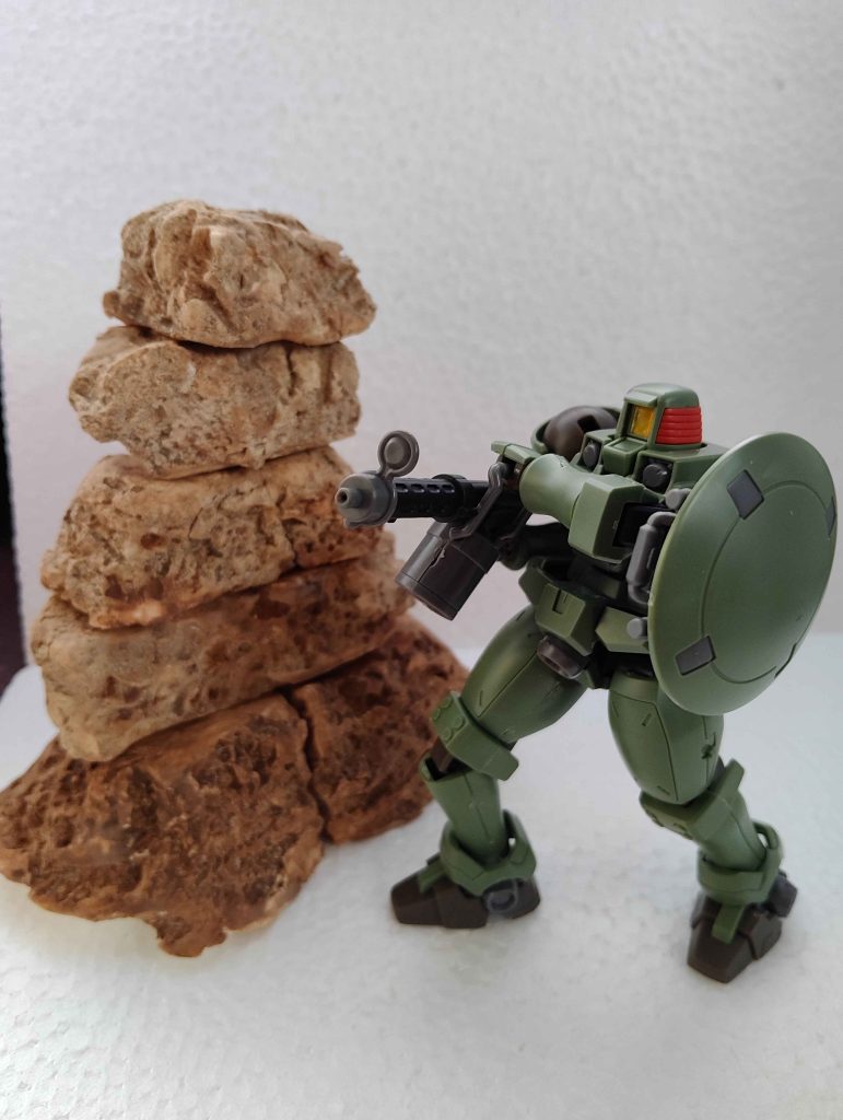 【初の本格ジオラマ完成】砂岩風ロックベースを制作しました｜メルカリにて販売中