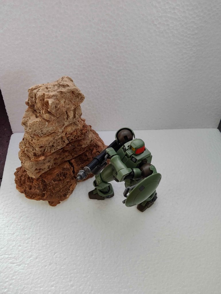 積層構造による立体感と安定感。竹串固定で高くする事も可能です。上からみた図です。試しですがこれが沢山あると撮影映えできそうです。