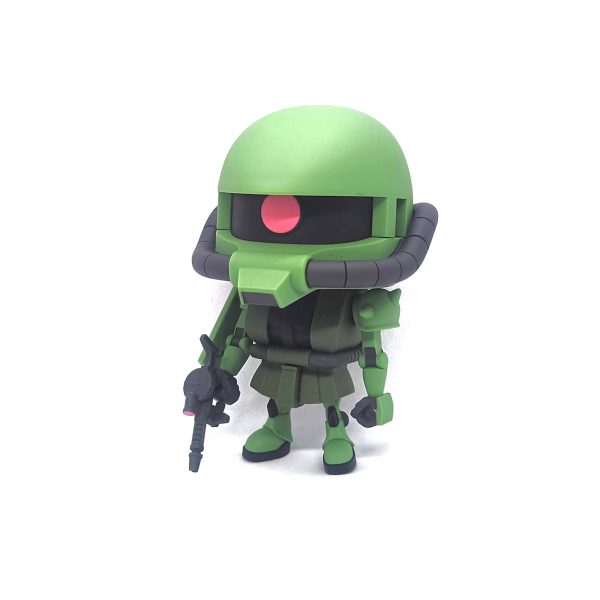 ザクプラくん部分塗装