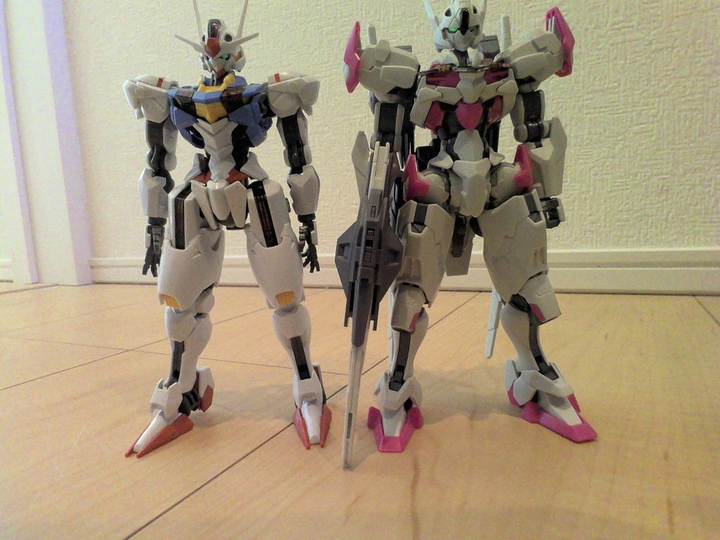 エアリアルと実はエアリアルもあれから少し改造しました。わかったらコメントで！