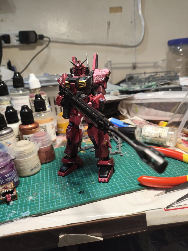 Custom Painted HGUC 1/144 RX-178 Gundam Mk.II(Titans) Quattro Bajeena Color Metallic ver.