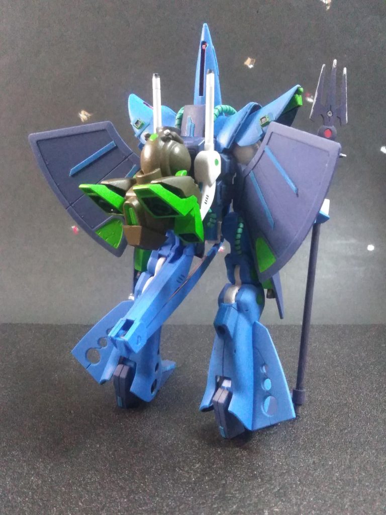 今回は"小ぢんまり"と イッテみます 😖💦 蛇足作業🐍👣 を実行です 😚 「ケロケロ🎶」とした感じの増設推進システム兼特殊兵装コンテナその名は『ケロっピ🐸』を装着です❗😤💨