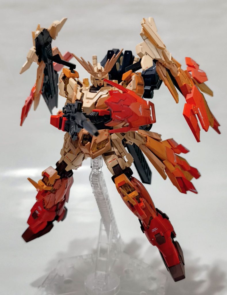 ビームマグナムを構えて。