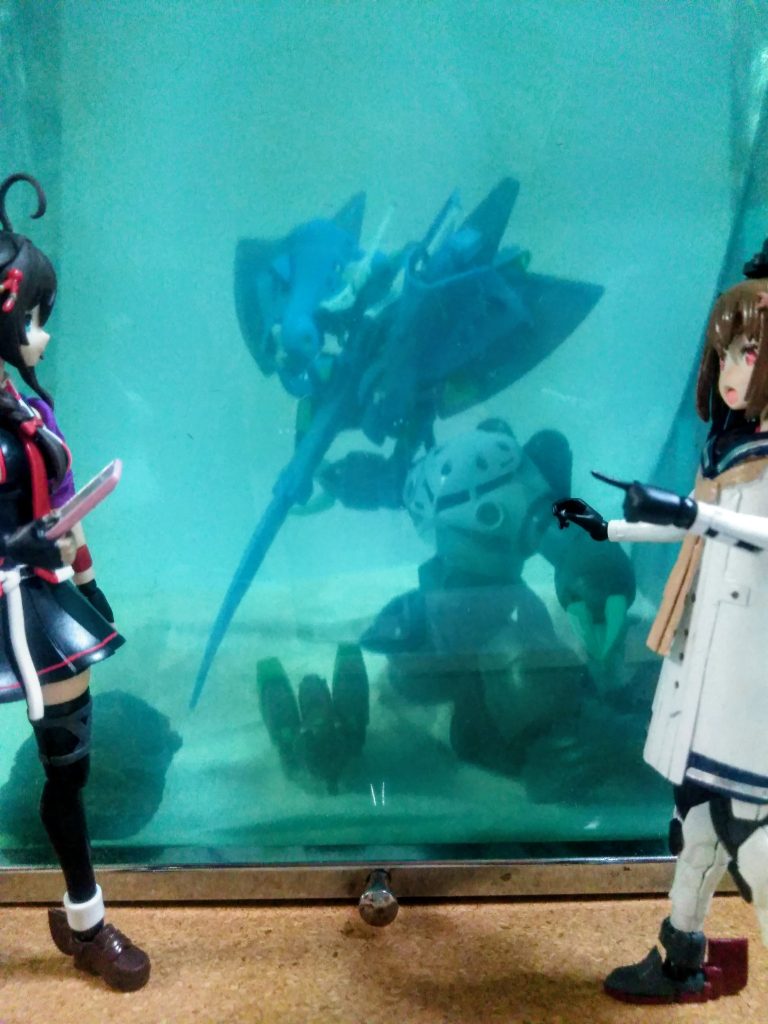 《エイ》鰓裂が側面に開くサメとは区別されています。約530種が知られており、世界中の海洋に広く分布し、一部は淡水にも適応しています。一般的に上下に扁平な体型で、細長い尾、5-6対の鰓を持ち、多くは卵を胎内で孵化させて子を産む卵胎生。尾の棘に毒を持つ種類も存在します。サメの一部から底生生活に適応して進化した系統と考えられているとか。又、トビエイ(マンタを含む)のように海底の貝ではなくプランクトンを食べる為に二次的に遊泳生活に戻ったものもあるそうです。 『フムフム』(演:シグレカイサン)『コレが「ゑイ」?』(演:ユキカゼカイニ)『・・・・・サツエイ キンシ』(演:ハンブラビ)