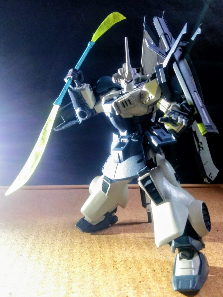 『ディジェ』の斬撃武装はビームナギナタ此が在るから『ゲルググ要素』が更に濃くなる 😅 さて、コノ子にも脳内設定(偽装の訳)が当然在ります 😌　　　　　が‼️ またの機会で良いですよね 😉👍