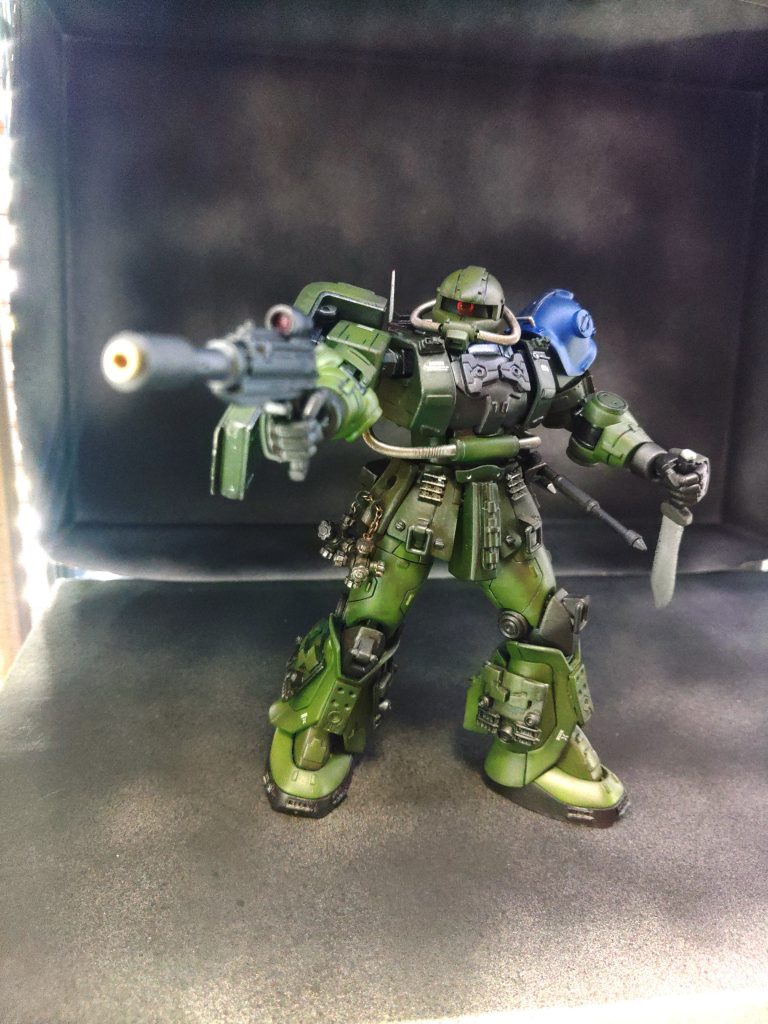 サバイバルナイフもプラ板で作りました✌️😋✨