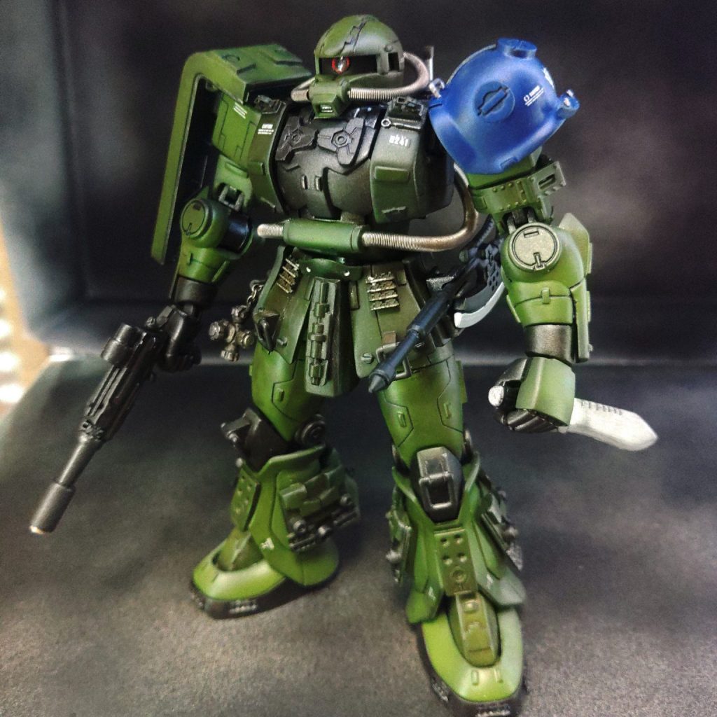 降下部隊 暗殺特化型 ザク｜たっつんさんのガンプラ作品｜GUNSTA