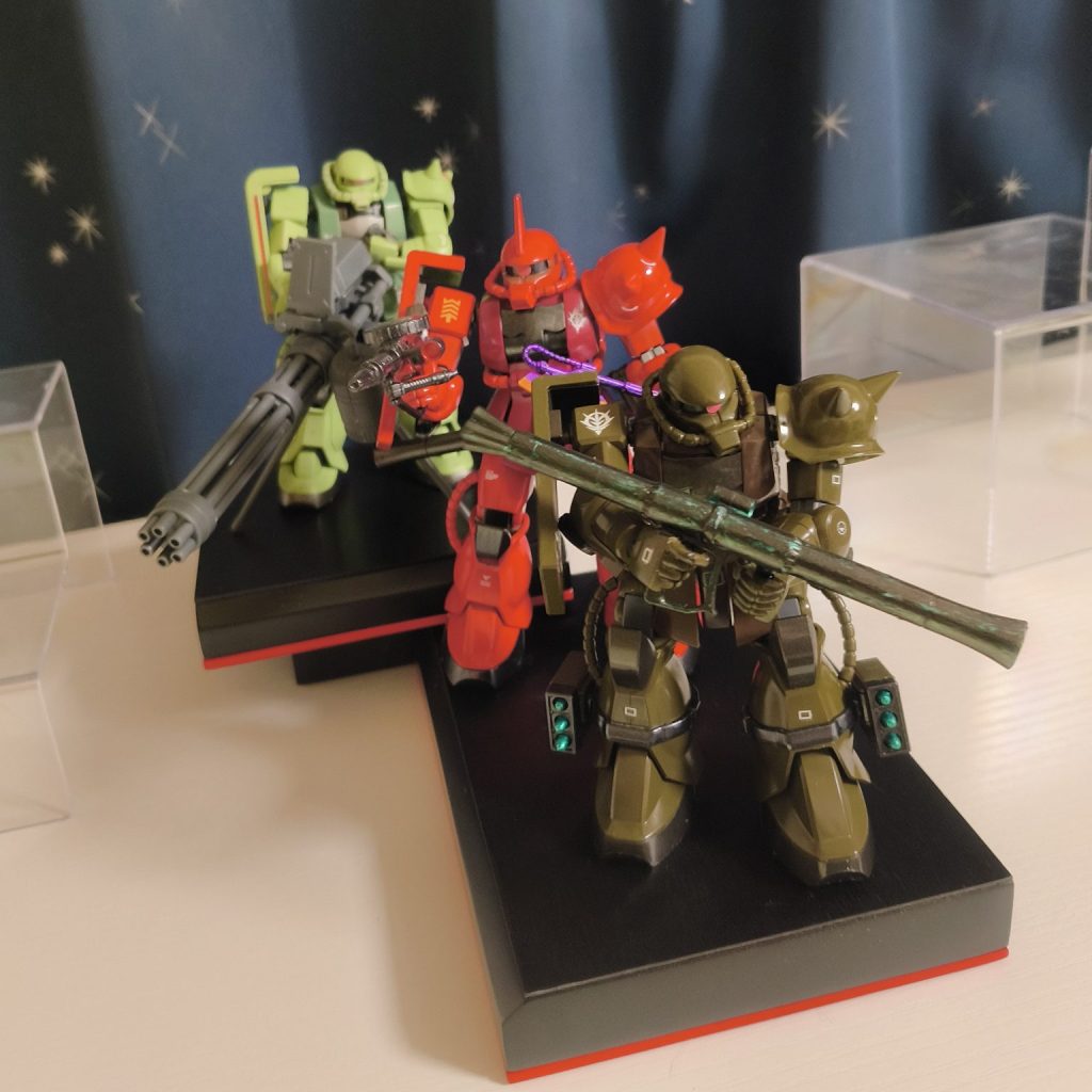 じつは、ザクIIが格好良いベスト3に入る｜たぁさんさんのガンプラ作品