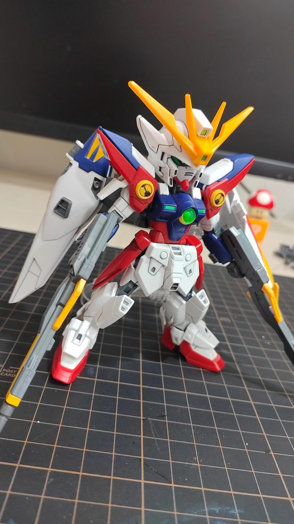 Hgsd ウイングガンダムゼロ–2枚目/制作者：TETSUYAYA