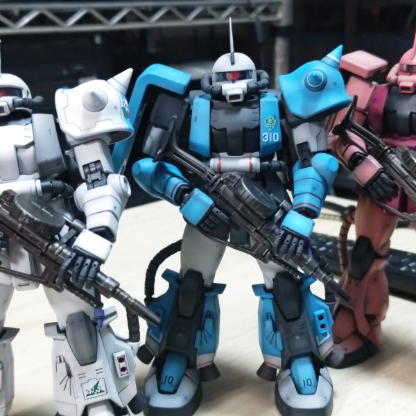 ザクの銃（砲）口管理💦しつけ