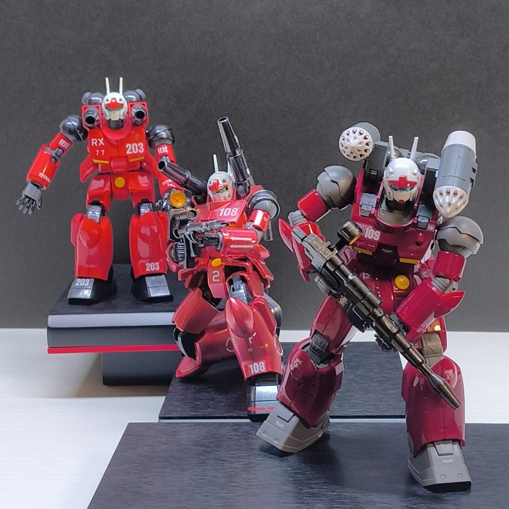 機体番号108 109 203｜たぁさんさんのガンプラ作品｜GUNSTA（ガンスタ）