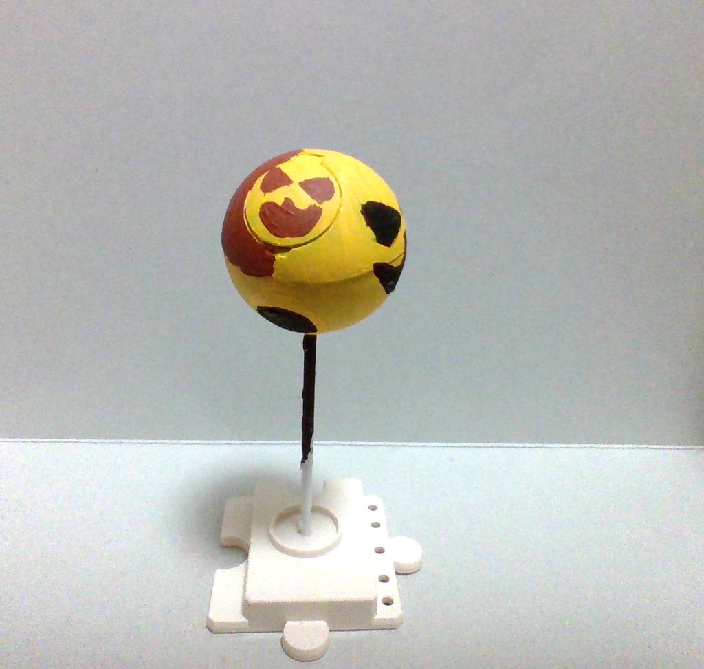 耳（右）は正面と同じで、ジャックオーランタンイメージです！