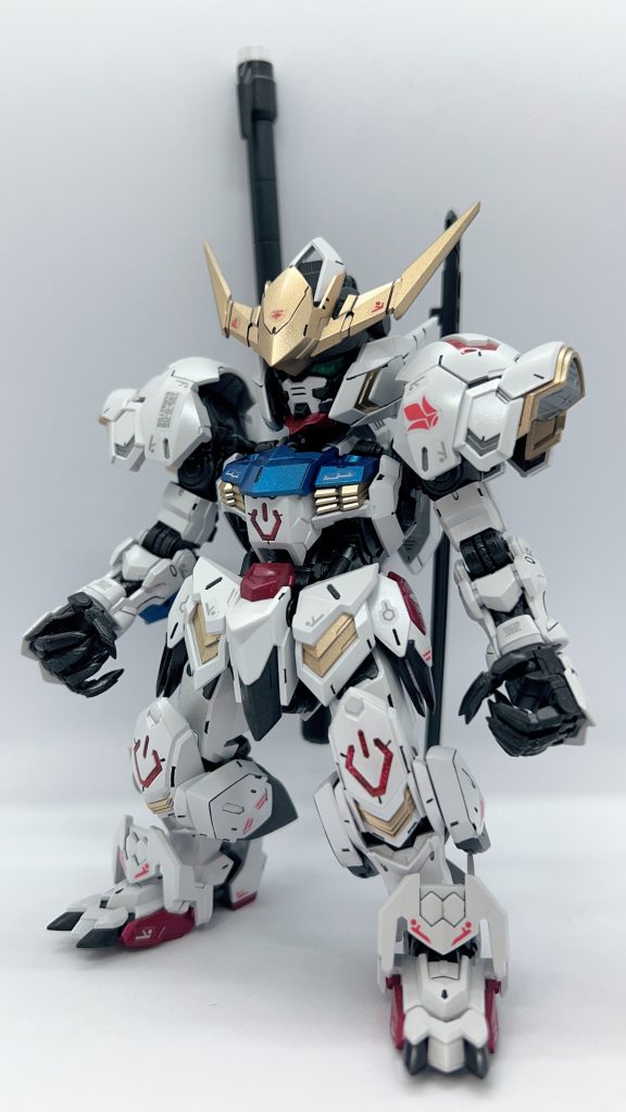 素晴らしいキットです。MGでもなく、SDでもない新たな魅力が詰まっています。